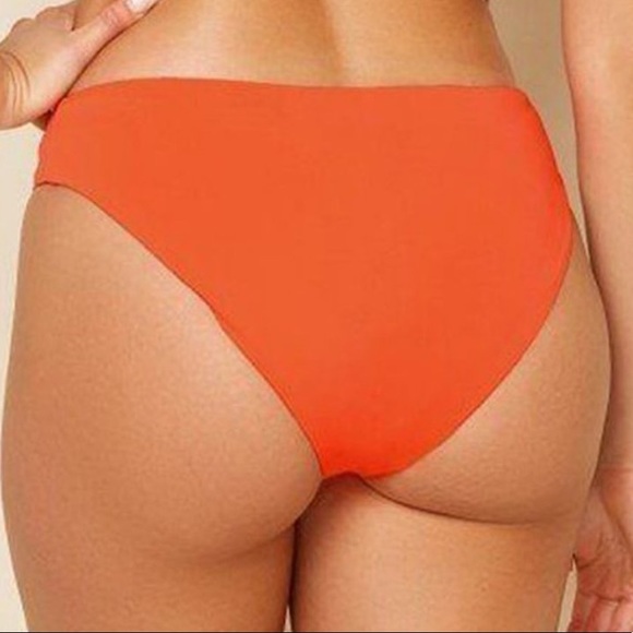 NWOT Dippin’ Daisy’s Neon Orange Siren Bikini Bottom - Picture 3 of 6